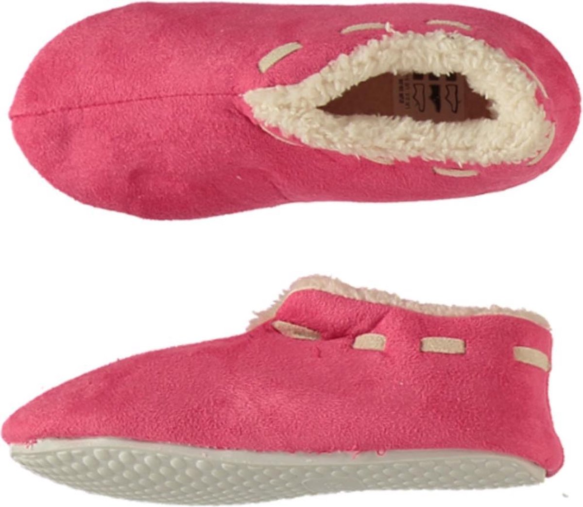 Roze Spaanse pantoffels/sloffen voor meisjes - Huissloffen voor kinderen - Kinder pantoffel/slof 35-36