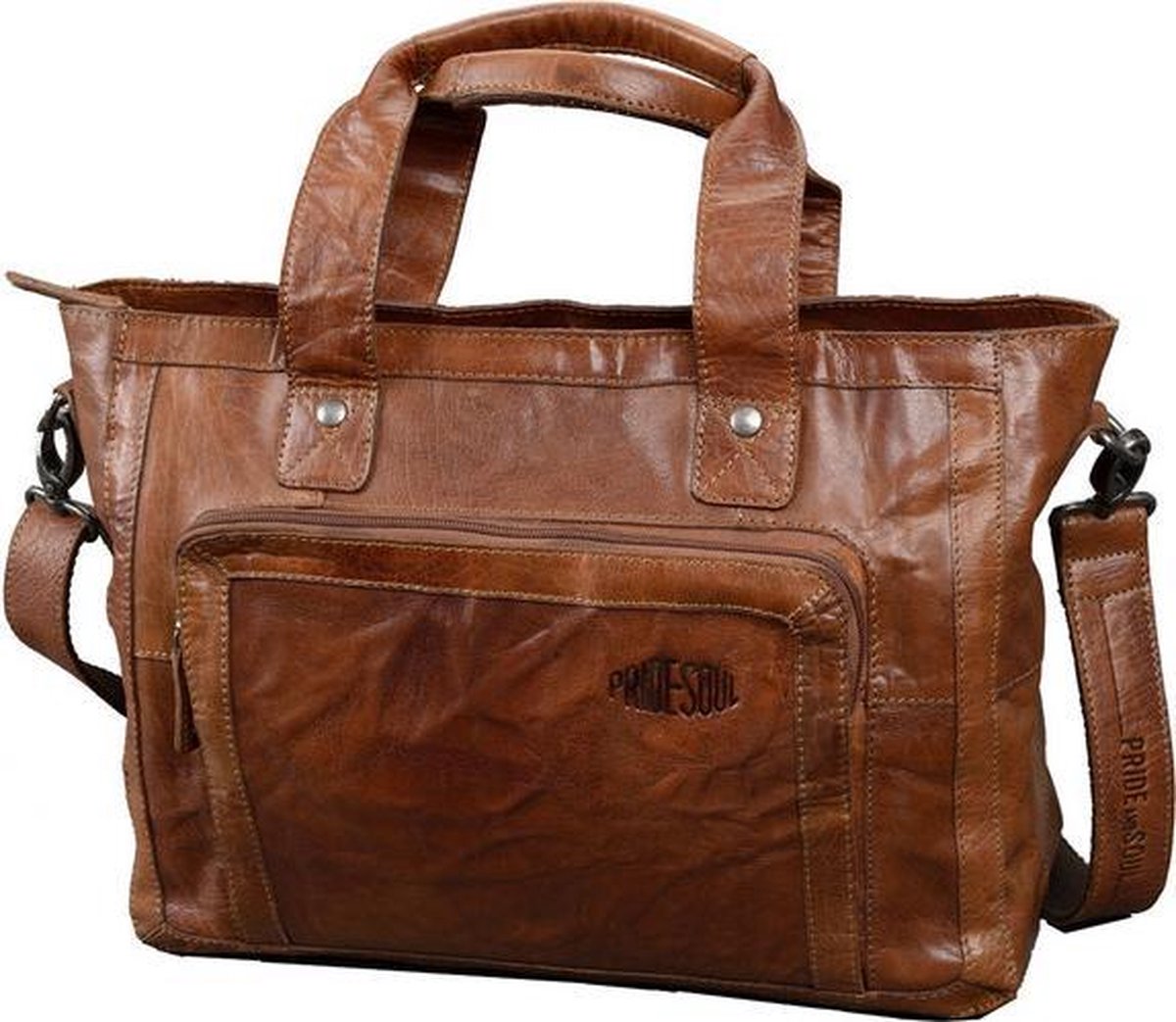 Juscha JU-47601 Dames Bussines Tas Pride And Soul Leer Met Verschillende Compartimenten