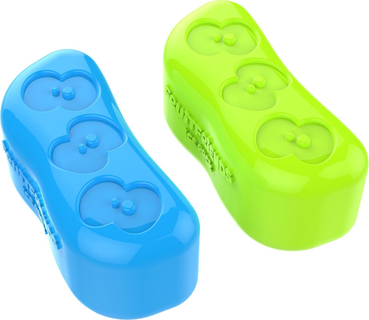 Fruitfriends Ice pack "lunch box" - Kunststof - Voor Kinderen - Azur Blauw - Blauw