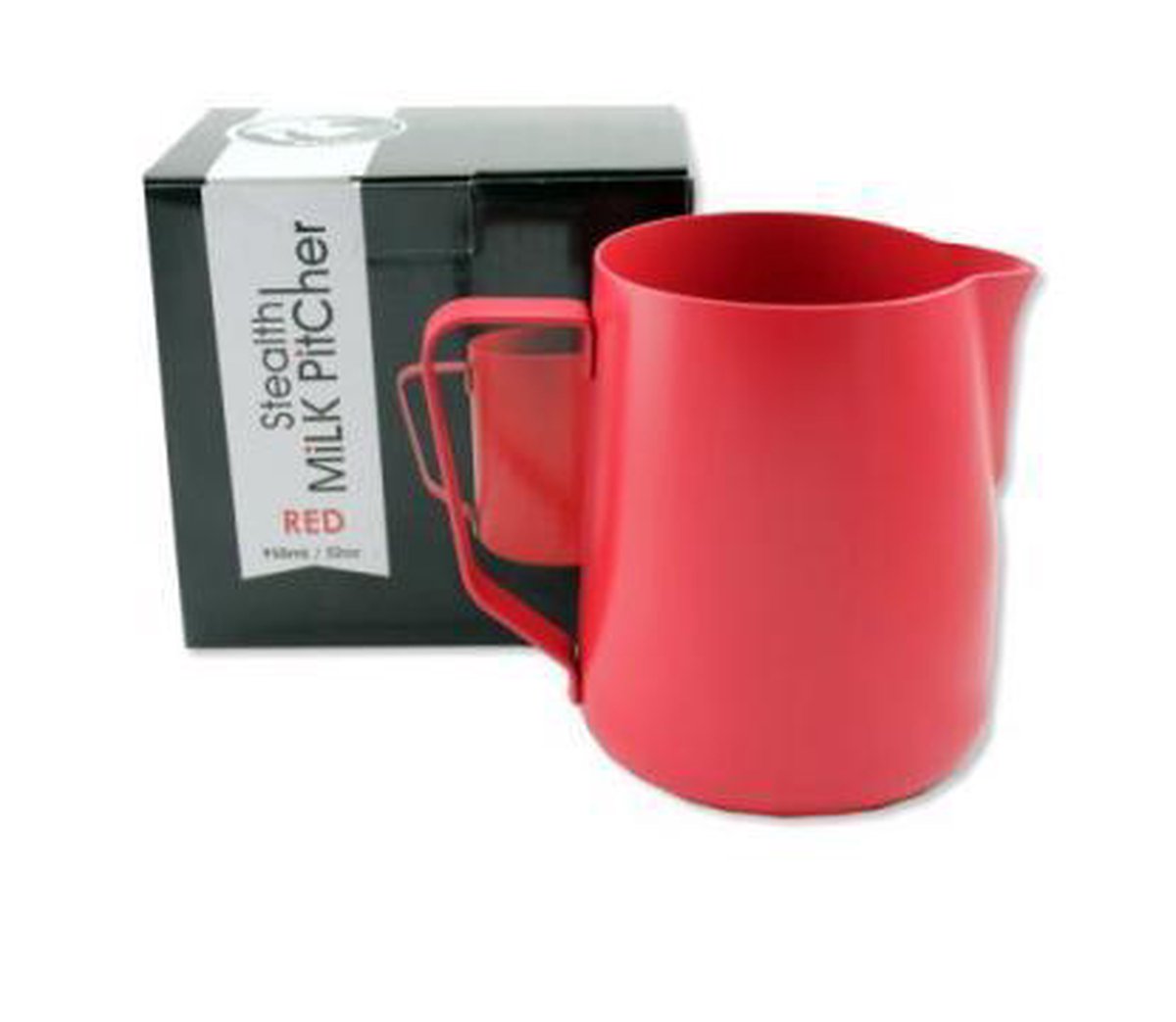Rhinowares stealth melkopschuimkan 950ml - rood