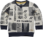Quapi baby jongens sweater Gerrit Dark Blue Photo