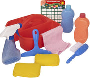 Playkidz Cleaning Caddy 10pc Set - Schoonmaakmiddel Set