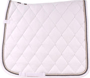 Horsegear Zadeldek  Deluxe - White - veelzijdigheid Cob