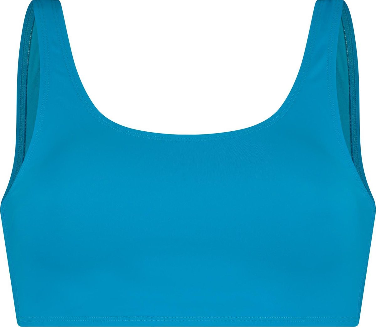 WALLIEN - Dames Bikini Top Comfy - Azure Vision - Blauw