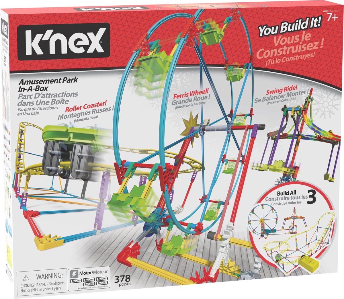 K'NEX Thrill Ride - Amusementenpark in een doos! - Bouwset