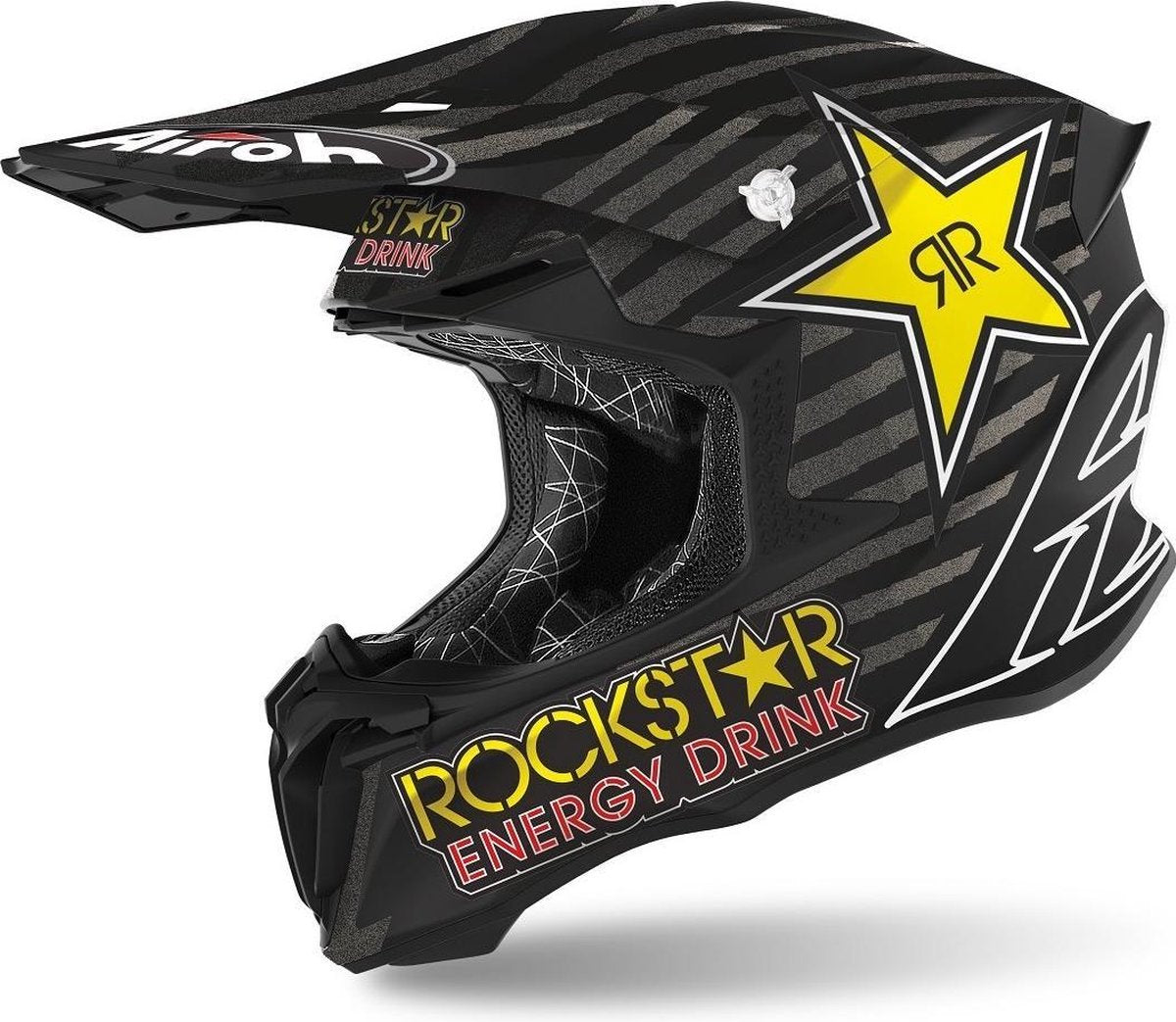 Airoh Twist 2.0 Rockstar 020 Matt Motocross Helmet M