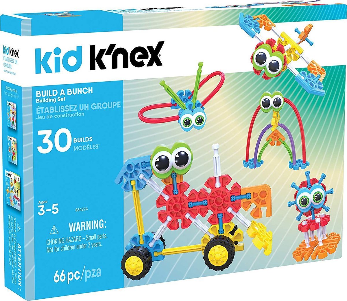Kid K'NEX - Build a Bunch - Bouwset - 66 onderdelen