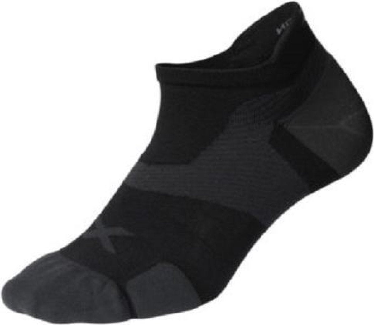 2xu Sokken Vectr Cushion Nylon/elastaan Zwart Maat 42/46