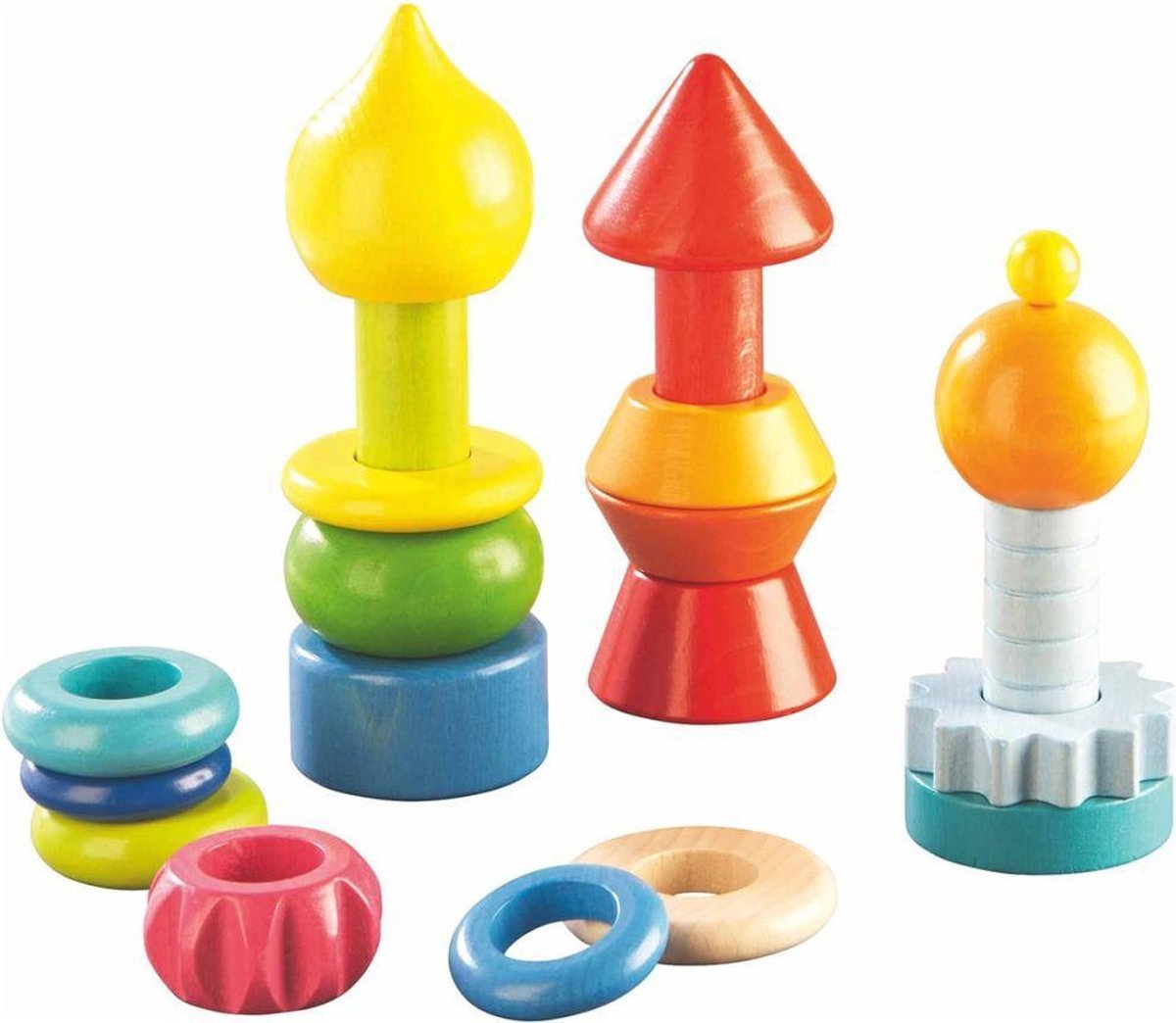 Haba stapelfiguur Opsteekspel Fantasietorens 302158