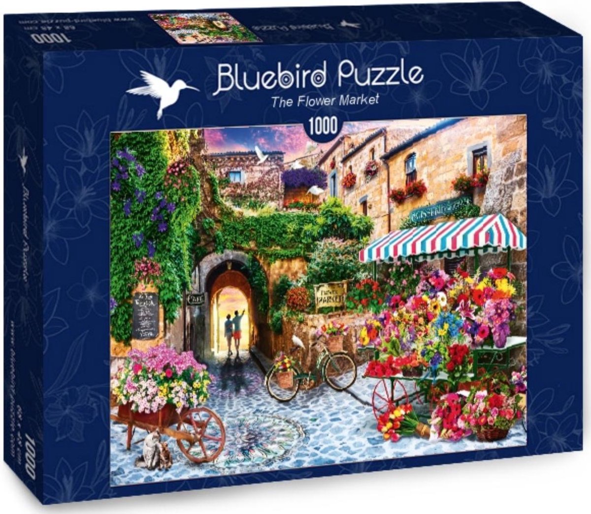 The Flower /market Blue Bird 1000