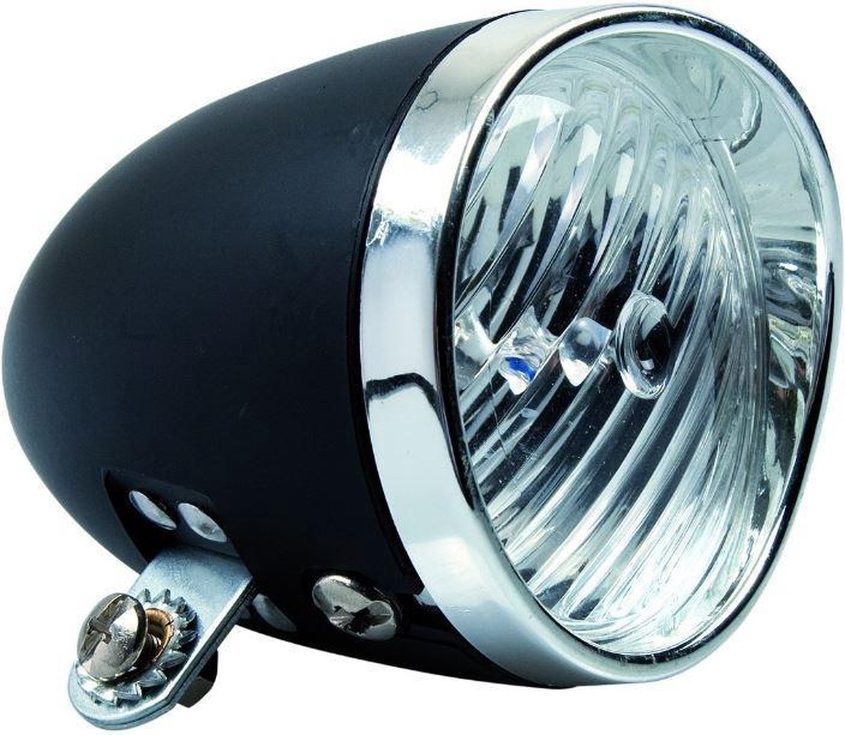 Simson Koplamp Classic Led Batterij Zwart