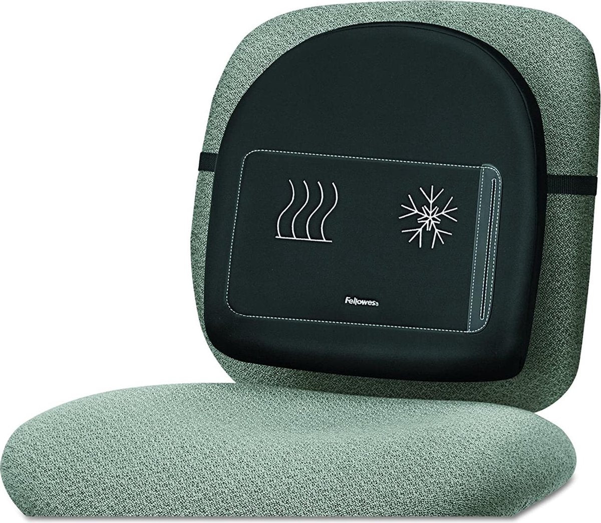 FELLOWES rugsteun met klimaatcontrole -Fellowes Heat and Soothe Back Support