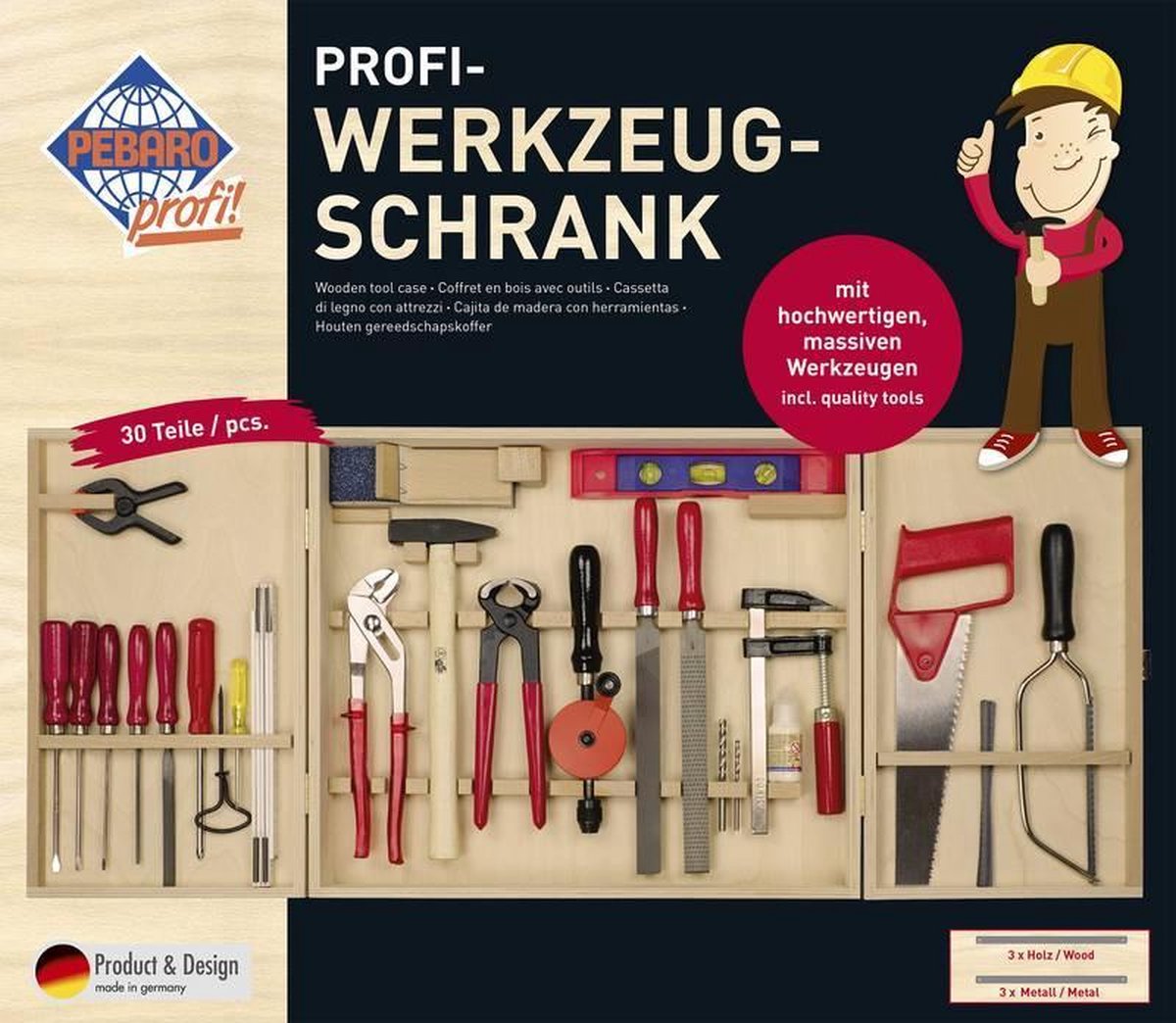 Pebaro Gereedschapsset 30-delig