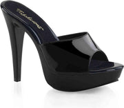 Fabulicious Muiltjes met hak -44 Shoes- COCKTAIL-501 US 13 Zwart