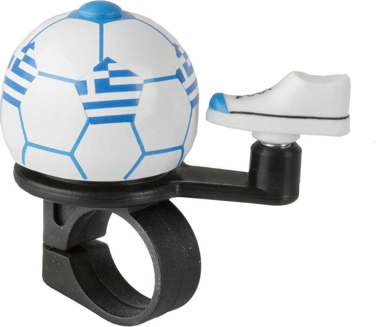 M-wave Fietsbel Mini Voetbal Griekenland