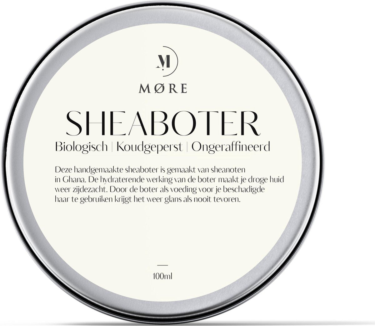 Shea Butter | 100% Biologisch & Ongeraffineerd | Sheaboter | 100% Puur & Natuurlijk | 100 ML