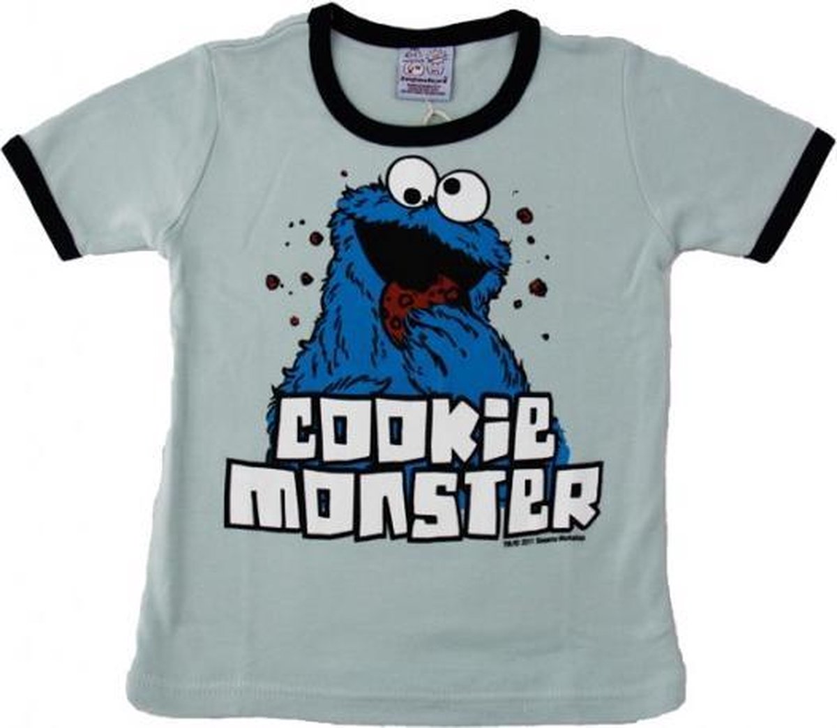 Sesamstraat Koekiemonster Logoshirt kinder t-shirt - Logoshirt - 80/86