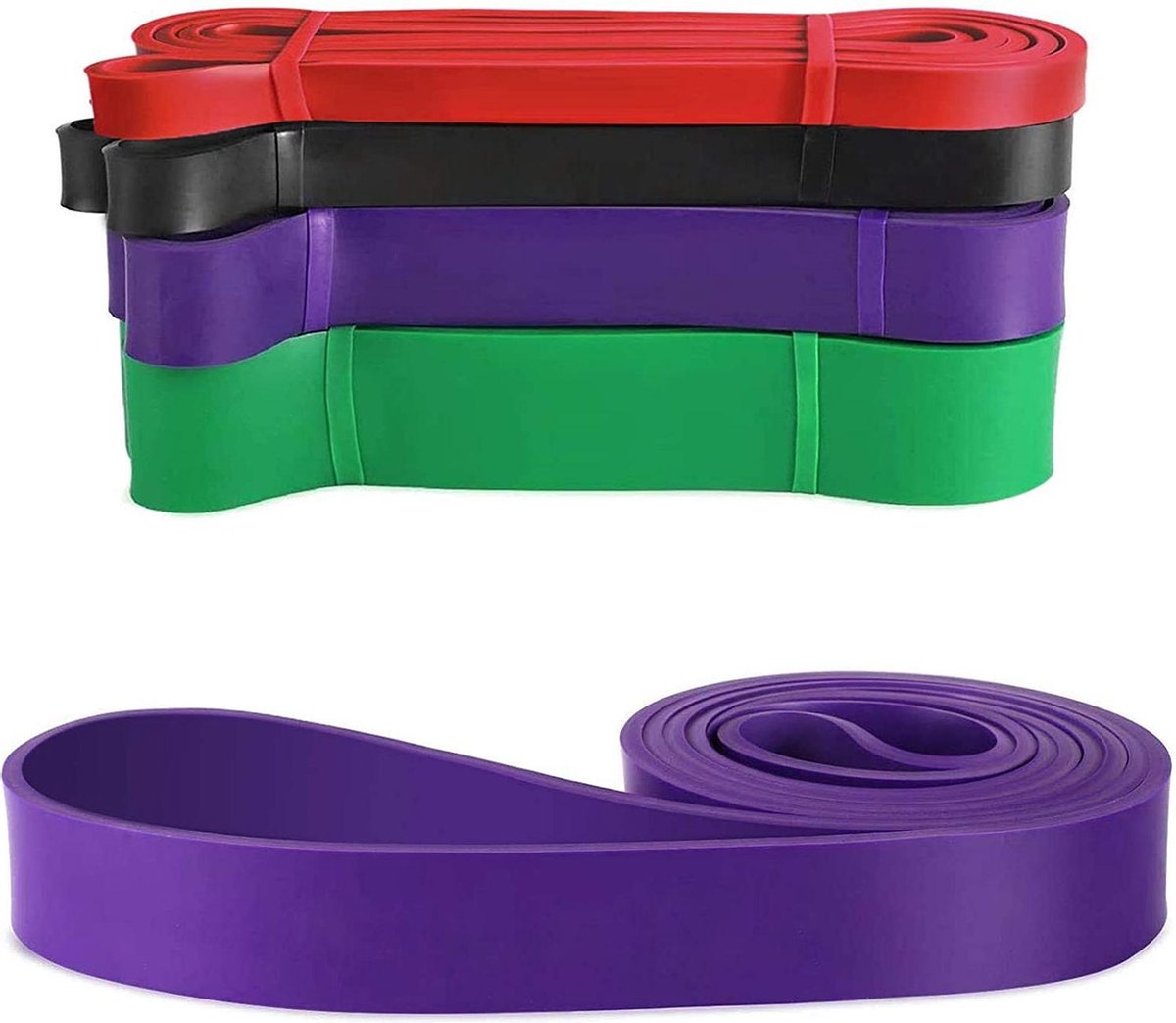 Doodadeals® | Weerstandsband | Fitness Elastiek | 25 kg | Multicolor