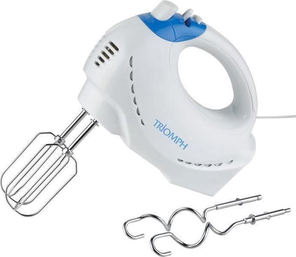 TRIOMPH ETF2121 Elektrische mixer - wit en blauw