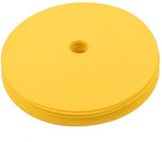 Vloermarkering set schijven | Geel | 10 stuks | Cawila | Anti-slip