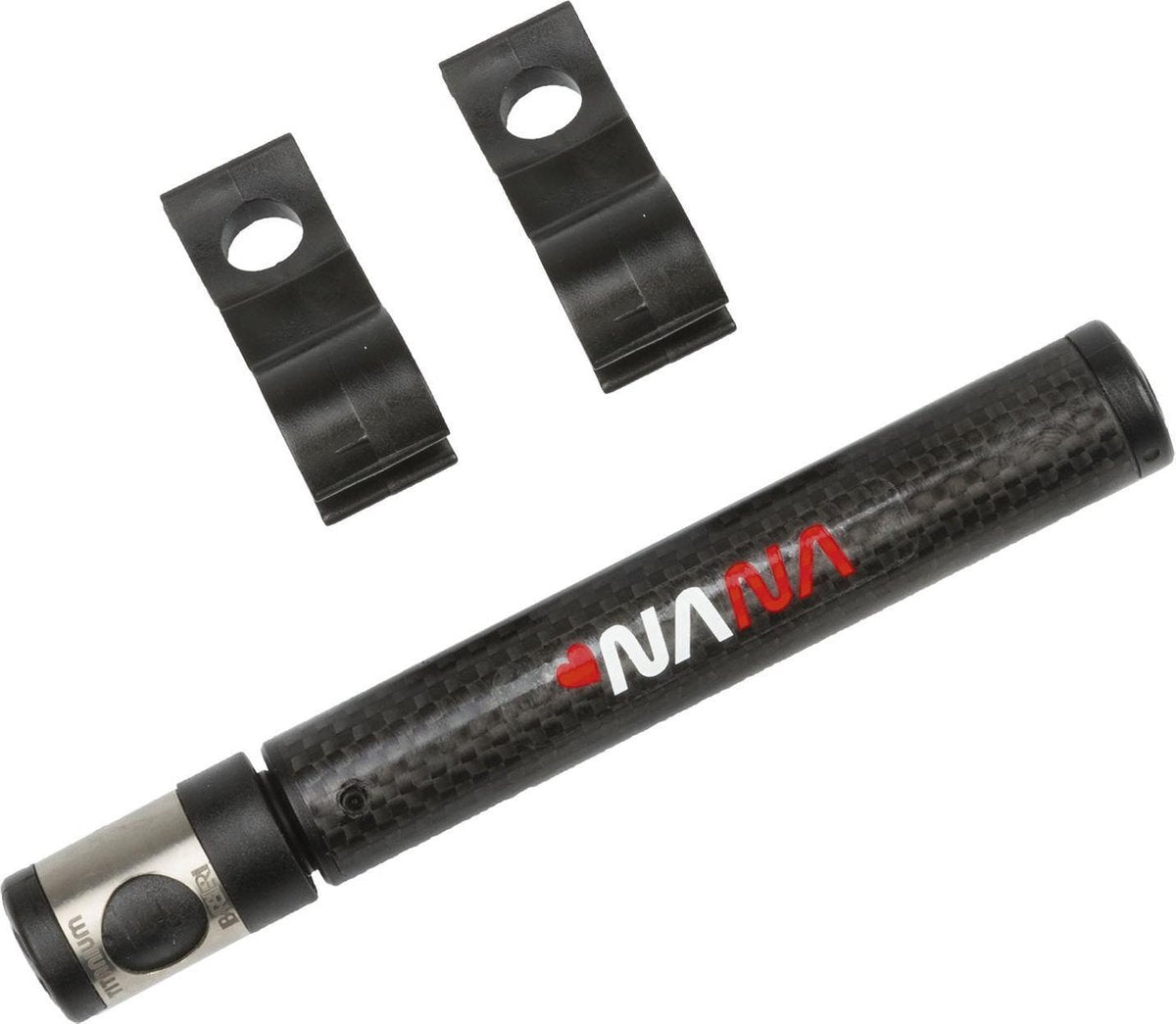 Barbieri Nana Mini Fietspomp Carbon Fv/dv 139 Mm