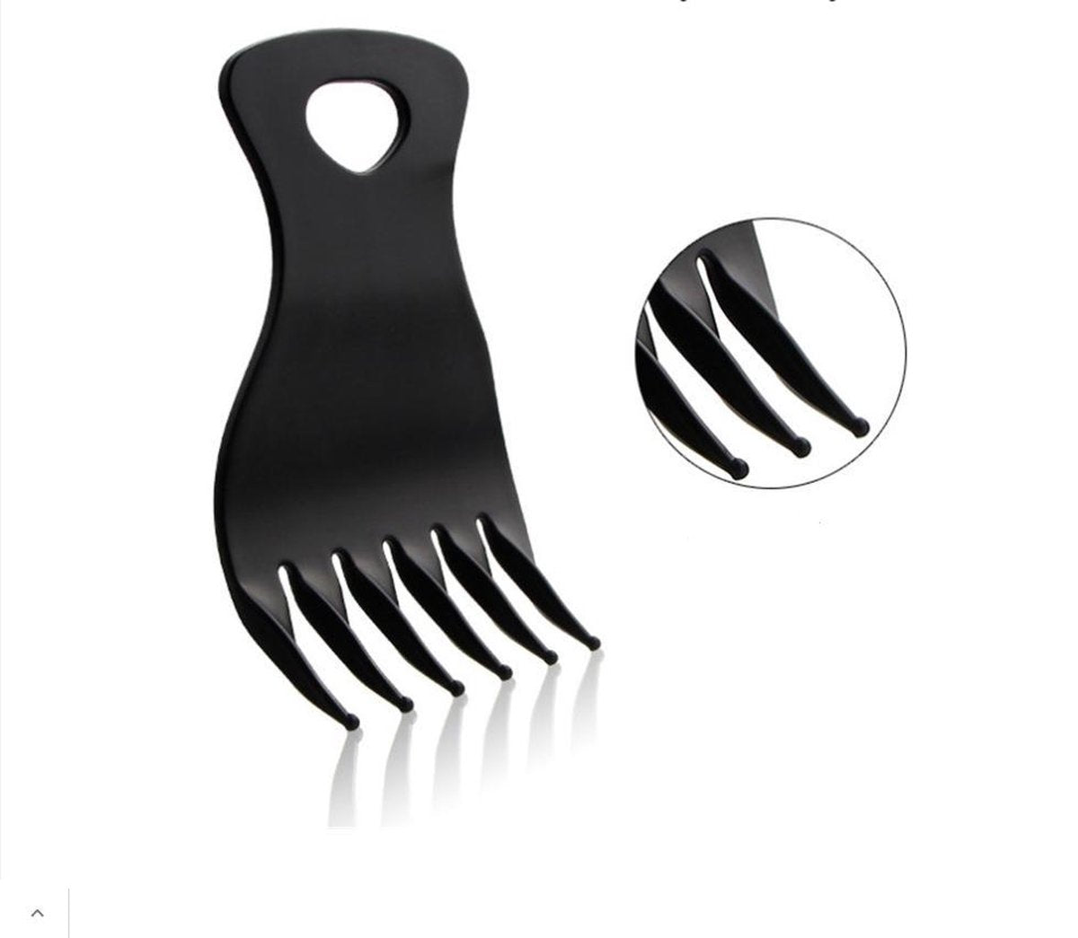 Baardkam Sharktooth|Barbier|Stylingtool|Haar Accessoire|Baard Ontklitter|Cabantis|Zwart