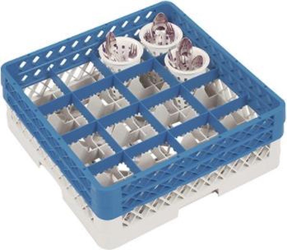 CaterRacks bestekkorf CR-16 m/opzet (1x CR-16 + 1x CR-0)
