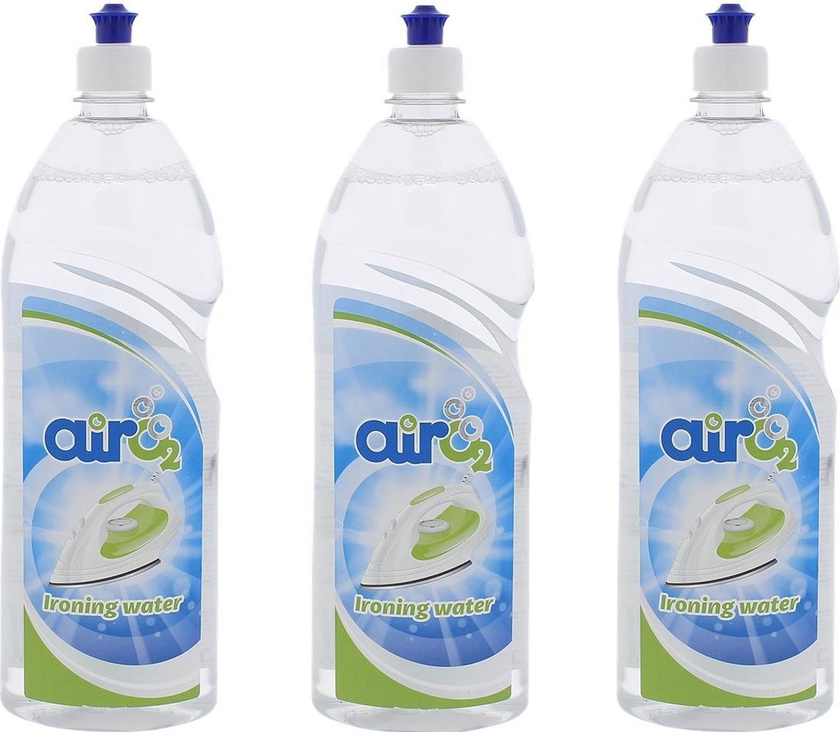 3x Strijkwater