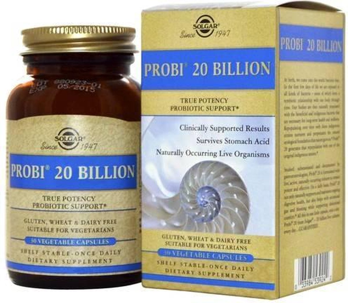 Solgar Vitamins - Ultibio - Probiotic 20 Billion