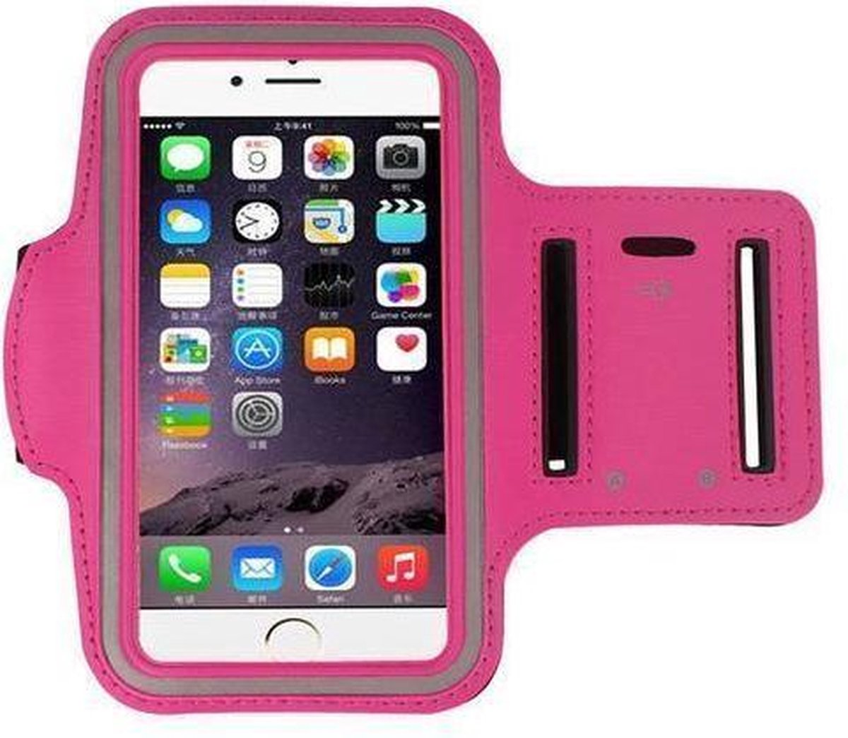 Roze Sportarmband Hardloopband voor LG K8 (2018)