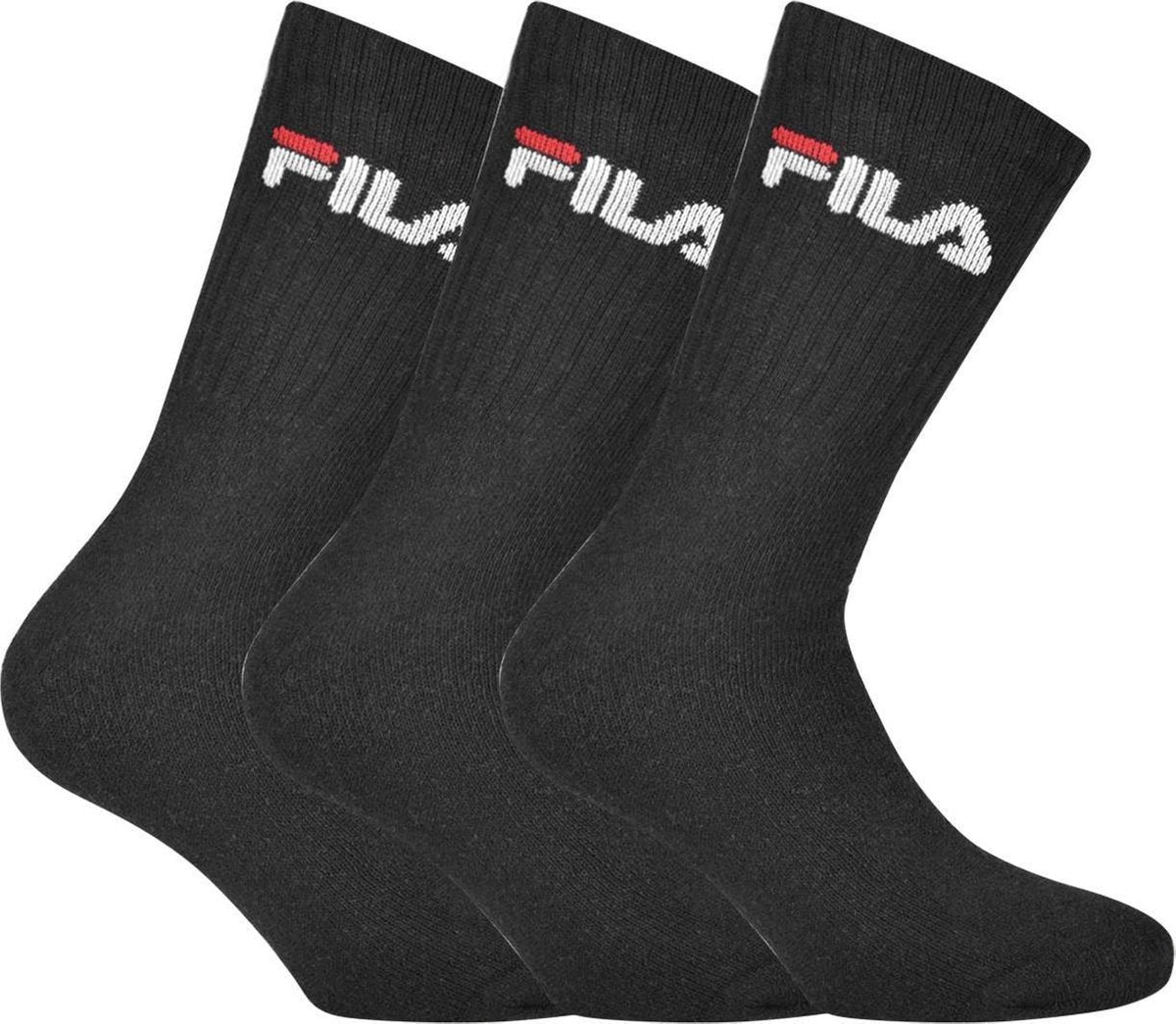 Fila - Uni - Tennis socks 3-pack  - Zwart - 35-38
