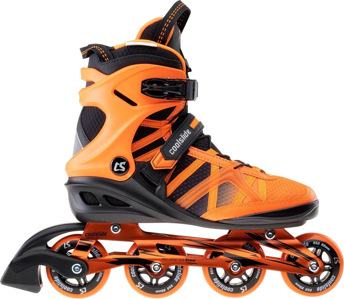 Coolslide Lisboa  Inlineskates - Maat 44 - Mannen - oranje/zwart