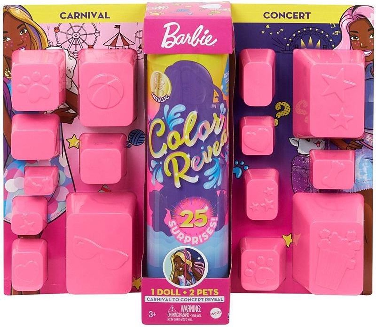 Barbie Colour Reveal Ultimate Reveal Carnival & Concert - Barbiepop