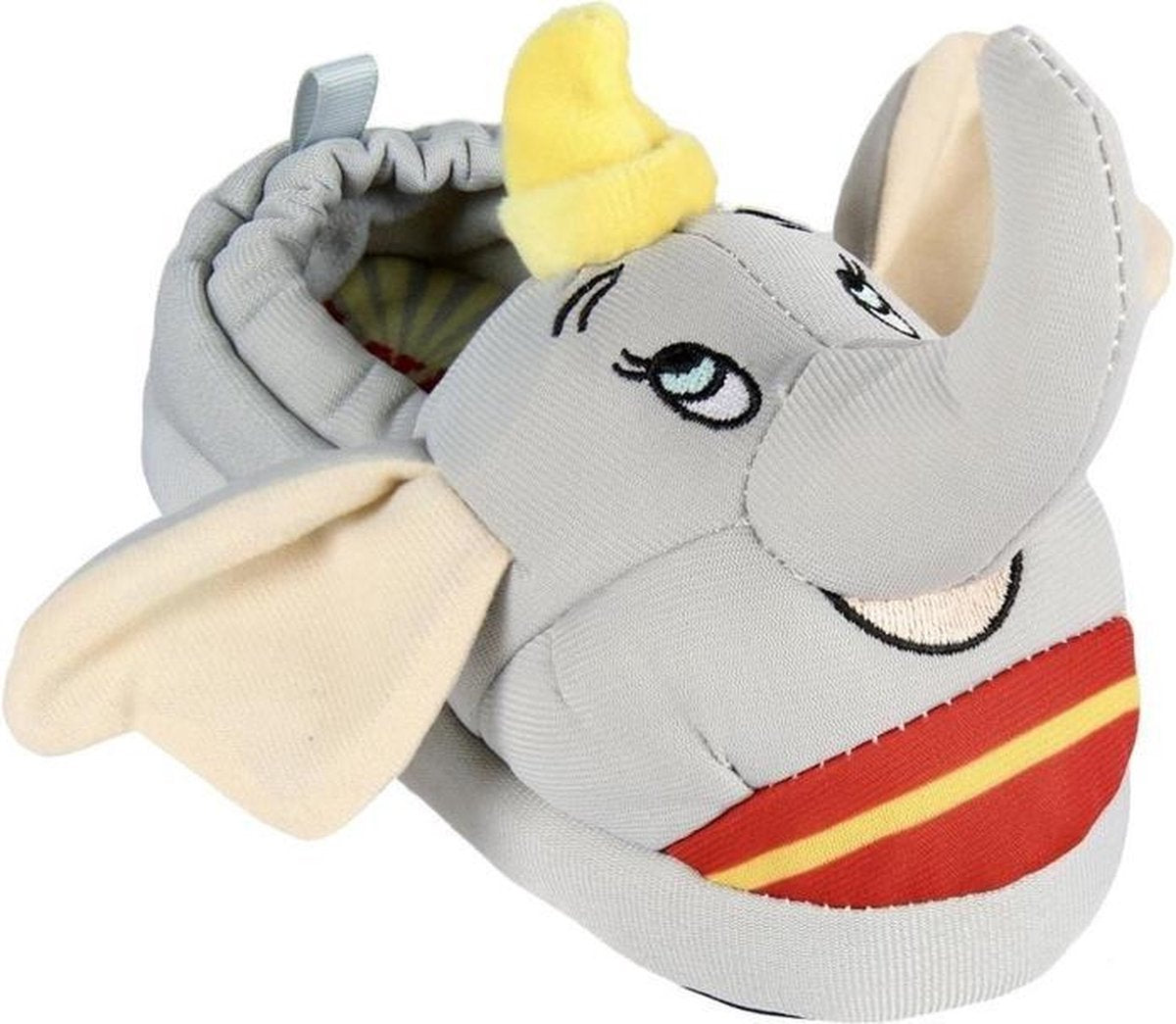 Disney Dumbo/Dombo het olifantje 3D sloffen/pantoffels grijs voor jongens/meisjes - Kindersloffen/kinderpantoffels 31-32