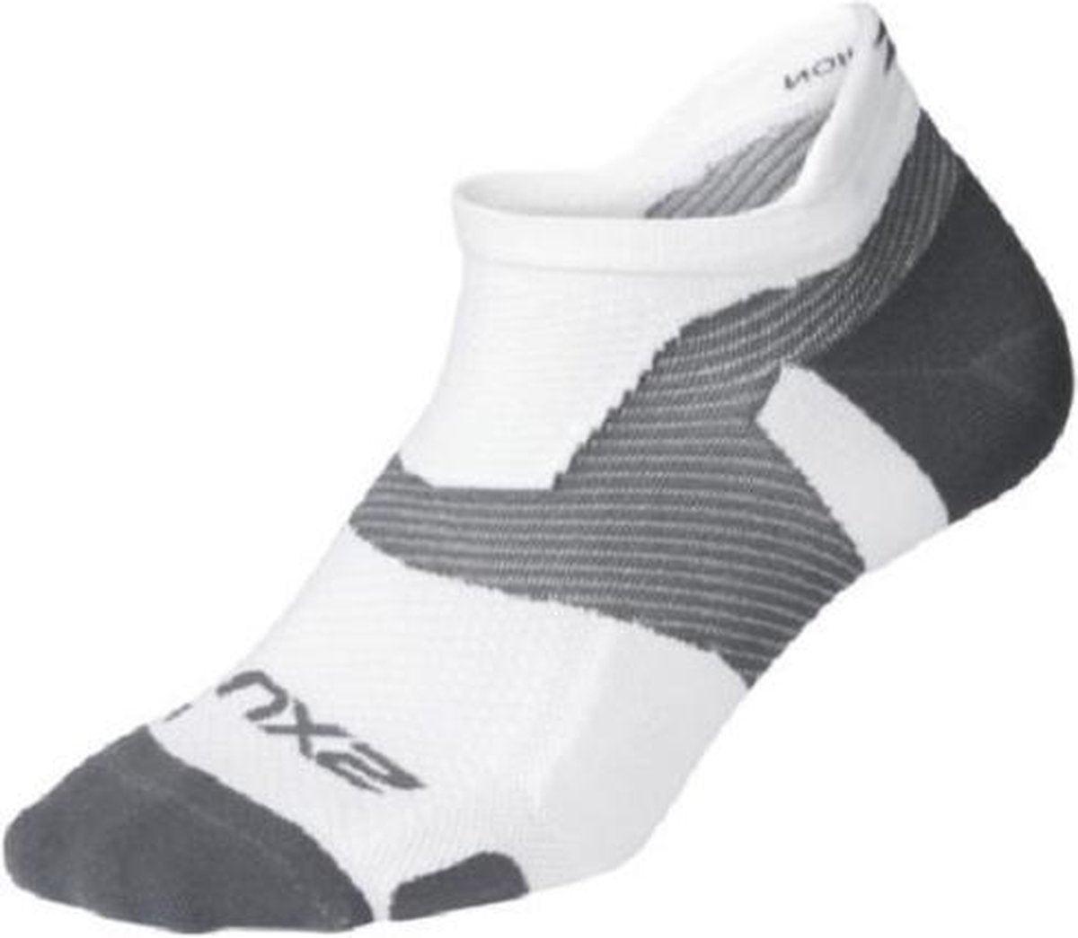 2xu Sokken Vectr Lightcushion Nylon Wit Maat 46