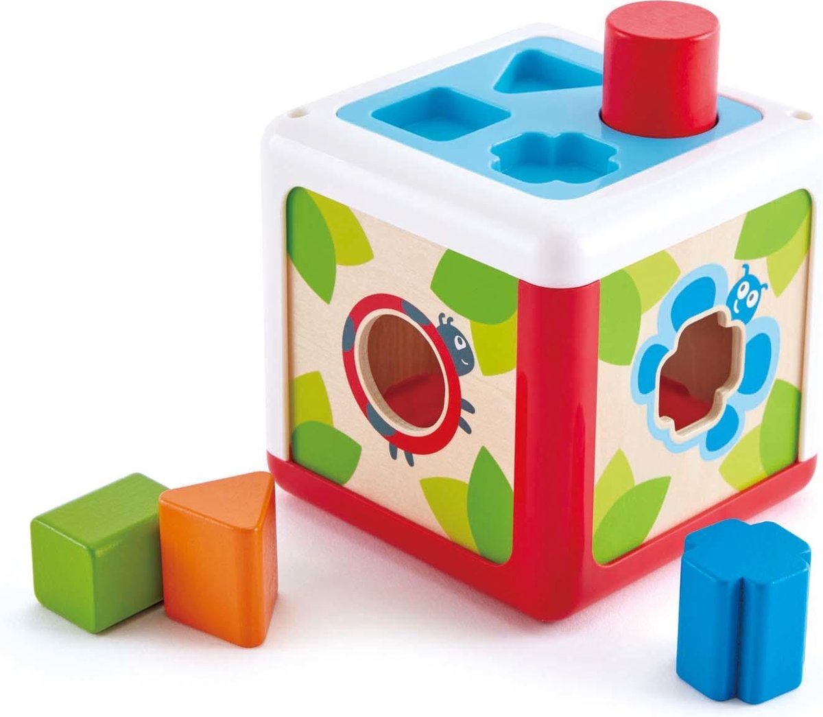 Hape Houten Vormenstoof 5-delig 17 Cm