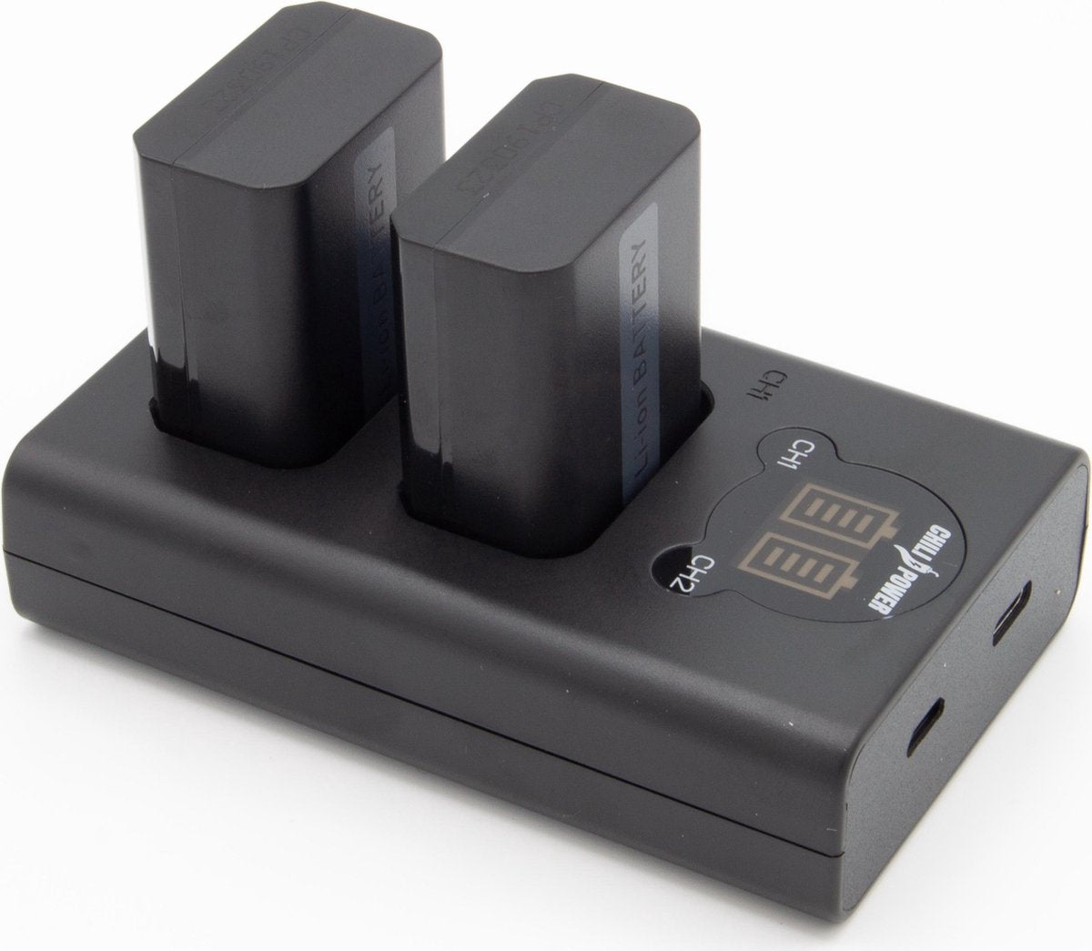 ChiliPower NP-FW50 Sony USB Duo Kit - Camera accu set