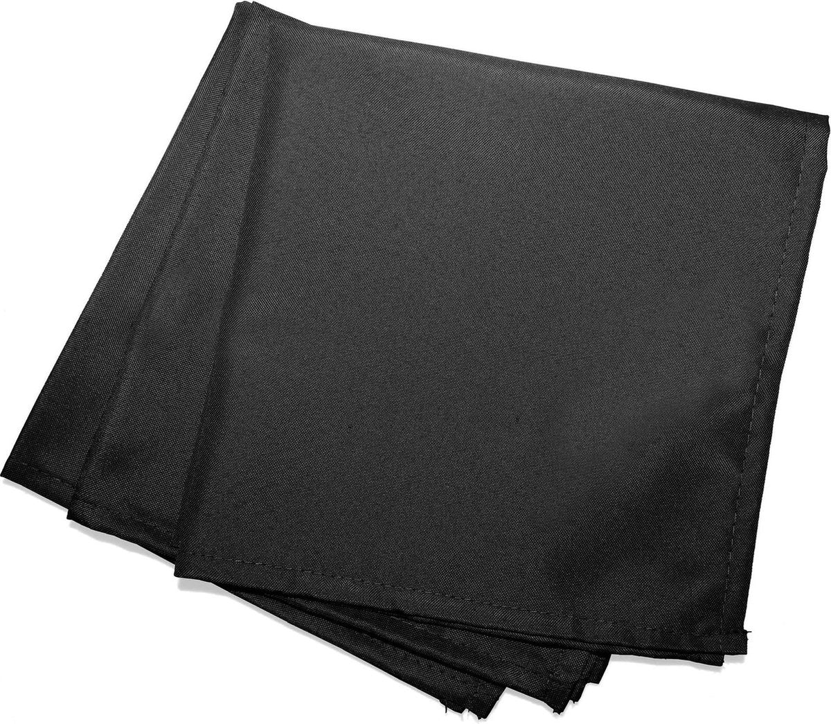Servetten Essentiel  40x40cm zwart 3 stuks polyester