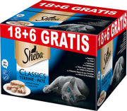 Sheba Alu Classics Fish 18+6 Promo Pack