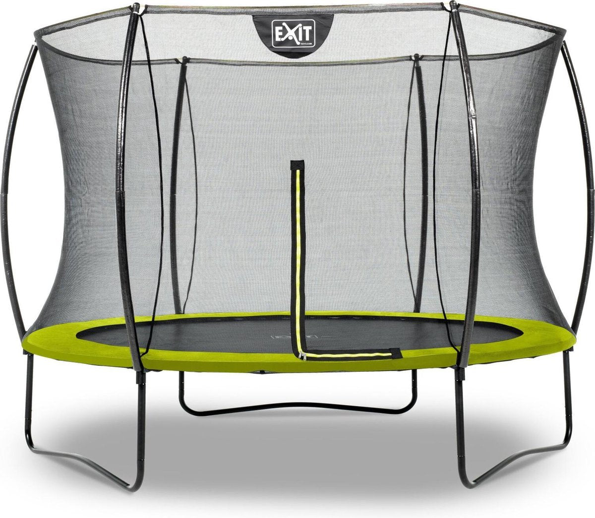 Trampoline EXIT Silhouette - ø244cm - groen