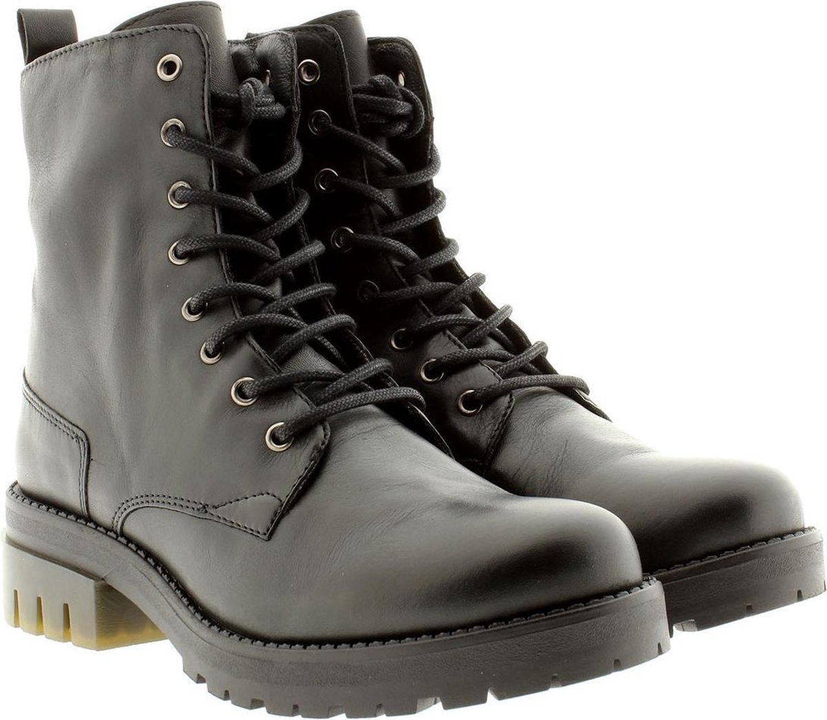 Creator IB20194 veter boots zwart