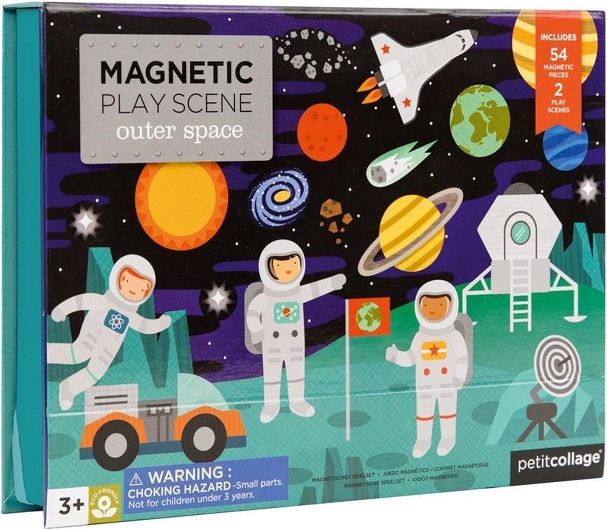 Wild & Wolf ''Magnetic Play Scene Space - Gioco magnetico ''''Spazio''''''