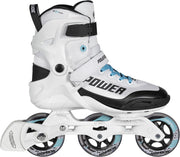 Powerslide Phuzion Radon Freeze 90  Inlineskates - Maat 37 - Vrouwen - wit/zwart/blauw