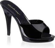 Fabulicious Muiltjes met hak -42 Shoes- FLAIR-401-2 US 12 Zwart