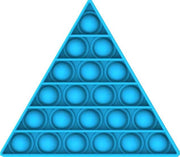 Pop It Fidget - Pop Bubble - Driehoek - Blauw
