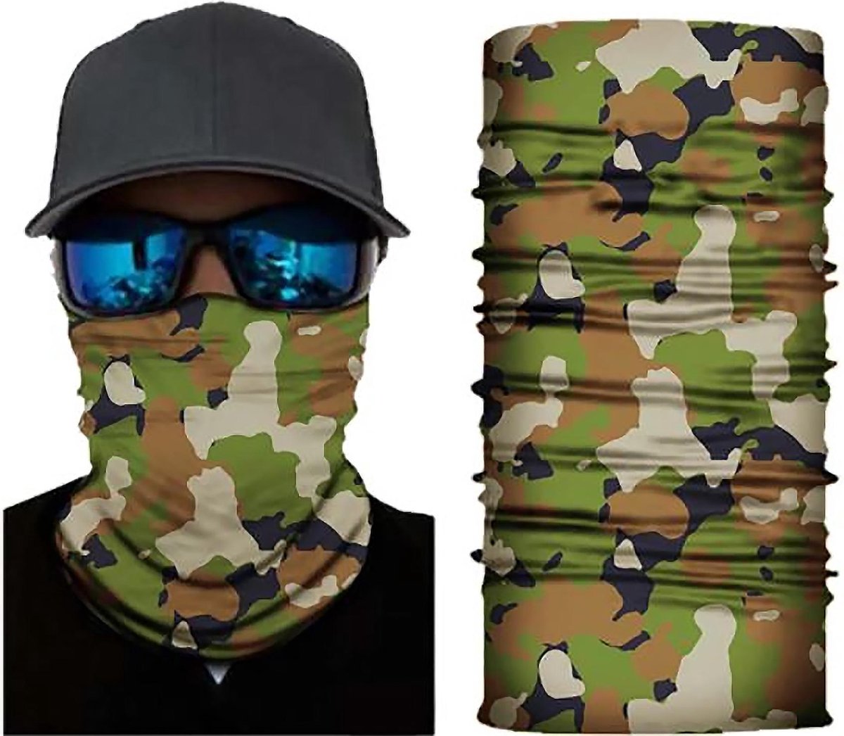 Neck Gaiter | Bandana | Multicam print