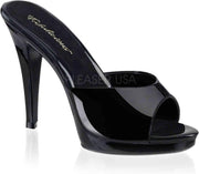 Fabulicious Muiltjes met hak -44 Shoes- FLAIR-401-2 US 13 Zwart