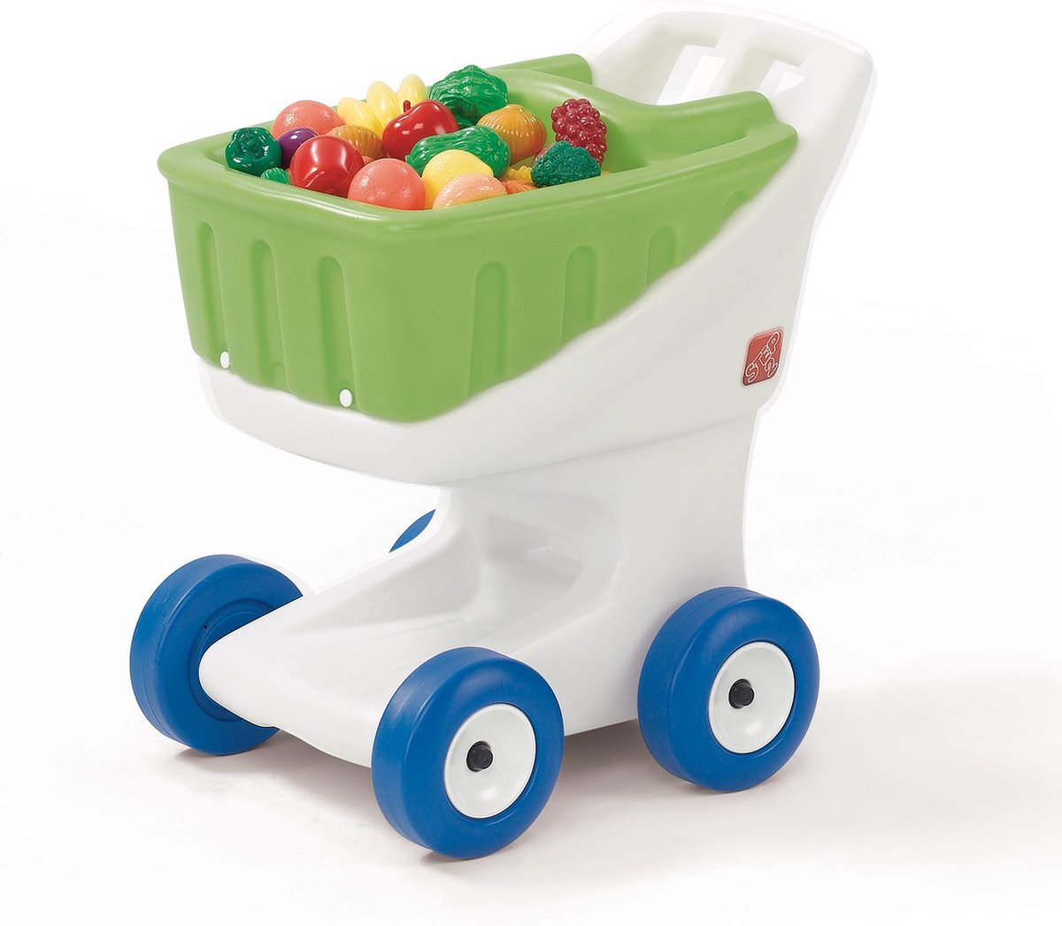 Step2 Boodschappenwagen Little Helpers - winkelwagentje met extra opbergruimte