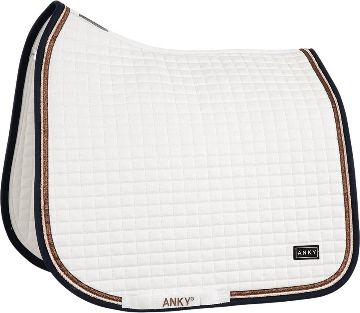 Anky Zadeldek  Limited Edition Cotton Twill - White - dressuur Full