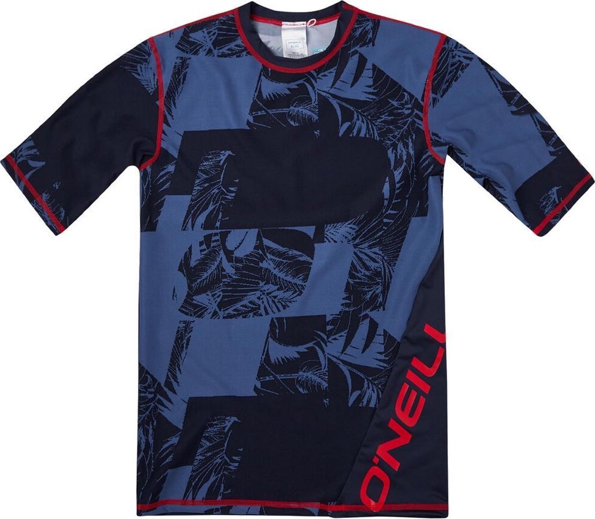 O'Neill - UV Zwemshirt voor jongens - AOP Skins - Blauw AOP - maat 134-140cm
